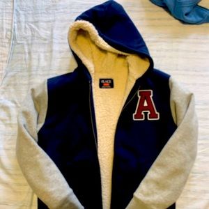 Boys Children’s Place Sherpa lined hoodie